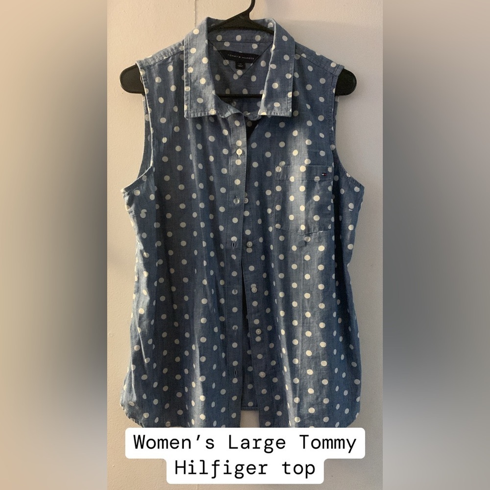 Tommy Hilfiger like new womens size large tank